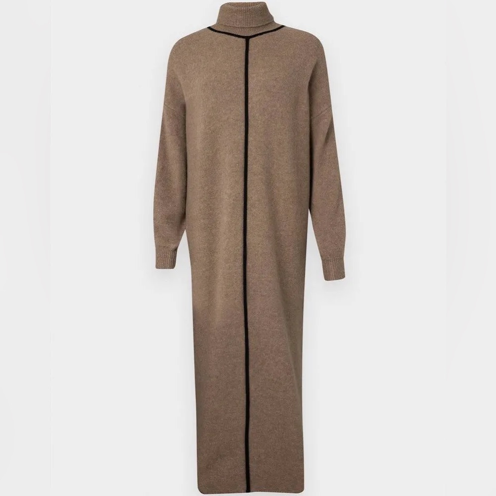 STAUD Taupe Knit Sweater